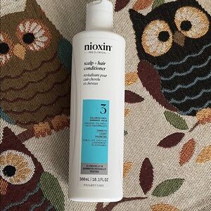 Nioxin 3 scalp + hair conditioner sealed bottle 10.1 Oz
